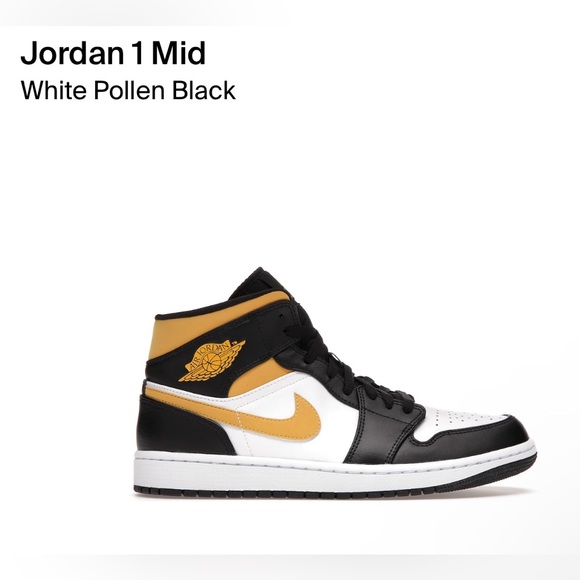 Air jordan pollen yellow/black